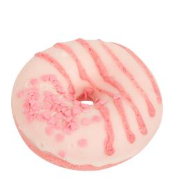 Бомбочка для ванны 'Пончик' розовая, 130г