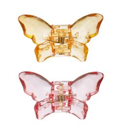 Набор крабов для волос, Butterfly, 2 шт