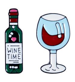 Набор брошей Wine, 2 шт