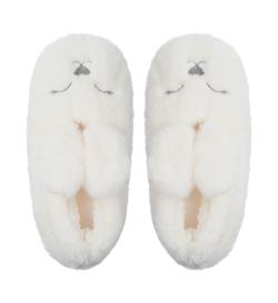 Тапочки-балетки Bunny, кремовые, 35-39