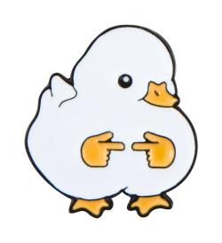Брошь Duck