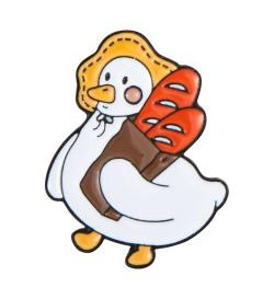 Брошь French duck