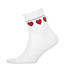 Носки женские со спортивной резинкой 'Triple heart', 1 пара