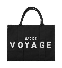 Сумка-шоппер Sac de voyage, черная