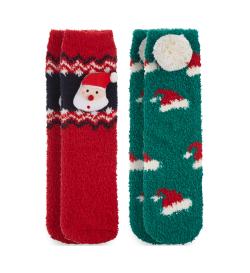 Носки махровые Jingle Bells, 2 пары