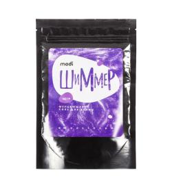 Мерцающая соль для ванн, фиолетовый, 150 гр