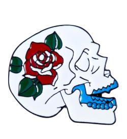 Брошь Skull