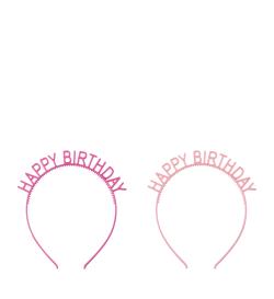 Ободок карнавальный 'Happy Birthday'