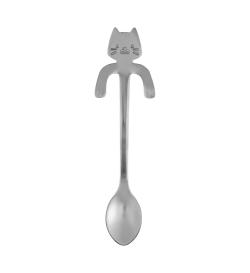 Ложка чайная кот