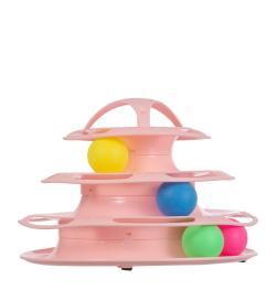 Комплекс игровой для кошек с шариками (4 яруса)