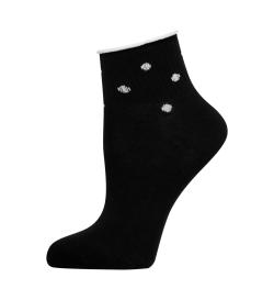 Носки женские, укороченные Polka-dot brim, 1 пара