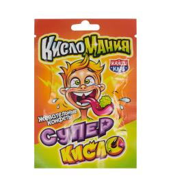 Жевательные конфеты 'Кисломания',13г