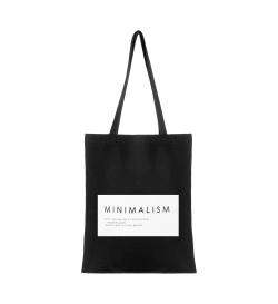 Сумка-шоппер Minimalism, черная