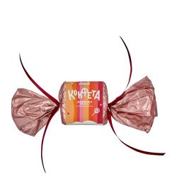 Бомбочка для ванны 'Конфета' 40г квадрат, клубника