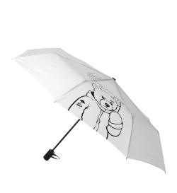 Зонт Funny Rain Graffiti белый, автомат