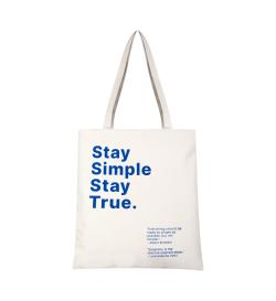 Сумка-шоппер Stay Simple Stay True, бежевый
