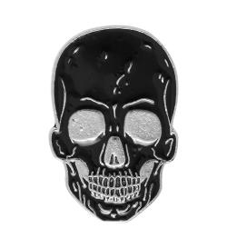 Брошь Black scull