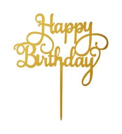 Топпер на торт 'Happy Bday'