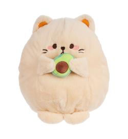 Игрушка-подушка 'Кот с авокадо', 35 см