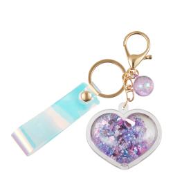Брелок Heart sprinkles in the water