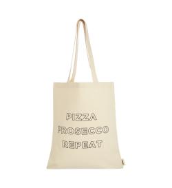 Сумка-шоппер Pizza Prosecco Repeat, бежевый