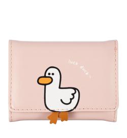 Кошелек компактный на кнопке Duck