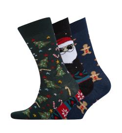 Носки мужские Christmas, 3 пары