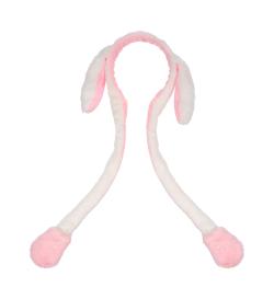 Ободок с подвижными ушами светящийся 'Rabbit'