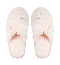 Тапочки Bunny, розовые, 40-41