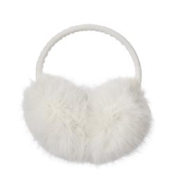 Наушники меховые, Fluffy Basic, кремовые