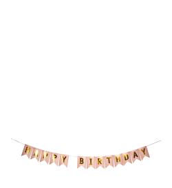 Гирлянда -растяжка 'Happy Birthday' 2м