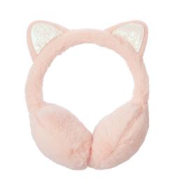 Наушники меховые Cat Ears, розовые