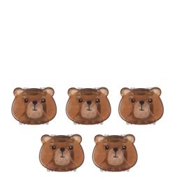 Набор крабов для волос Bears, 4 шт