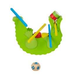 Деревянная  игрушка  'Крокодил'
