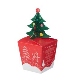 Коробка с шоколадными конфетами 'Ёлочка', 70г