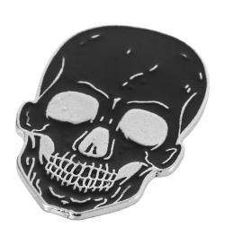 Брошь Black scull