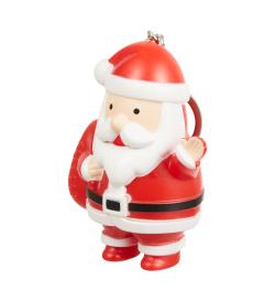 Брелок светящийся с музыкой Santa