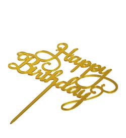 Топпер на торт 'Happy Bday'