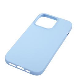Чехол для iPhone 14 Pro небесно-голубой