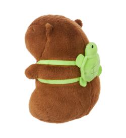 Мягкая игрушка 'Капибара с рюкзаком', 25 см