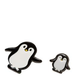 Набор брошей Penguins, 2 шт