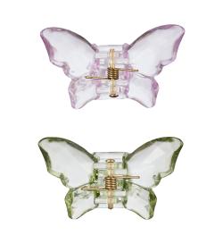 Набор крабов для волос, Butterfly, 2 шт