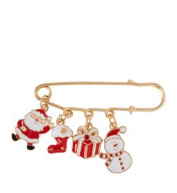Брошь Christmas pendants