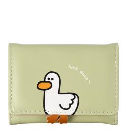 Кошелек компактный на кнопке Duck
