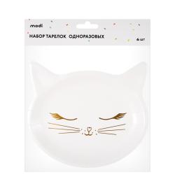 Набор тарелок одноразовых 'Cat1'