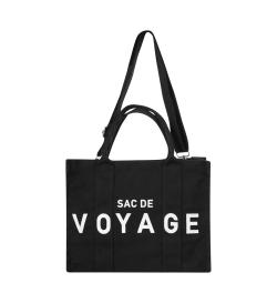 Сумка-шоппер Sac de voyage, черная