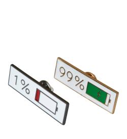 Набор брошей Energy level, 2 шт