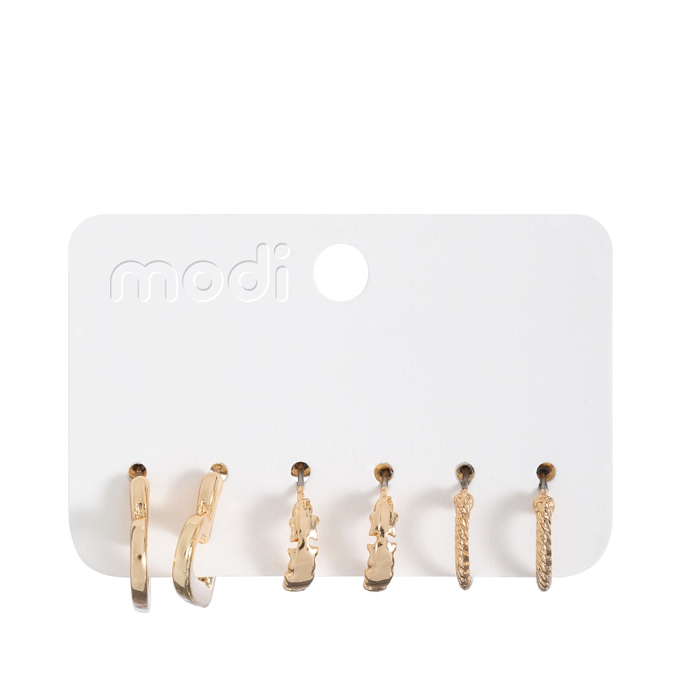 сережки 3 пары. сережки 3 пары. браслет в виде ангела детский. 00022635-6 серьги. а6 серьги.